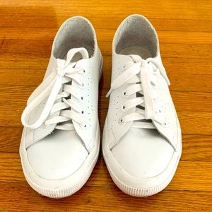 2750 Superga WHITE LEATHER Sneakers